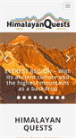 Mobile Screenshot of himalayanquests.com